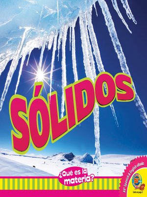 cover image of Sólidos (Solids)